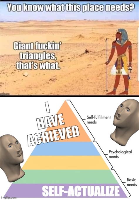 Pyramid curse meme